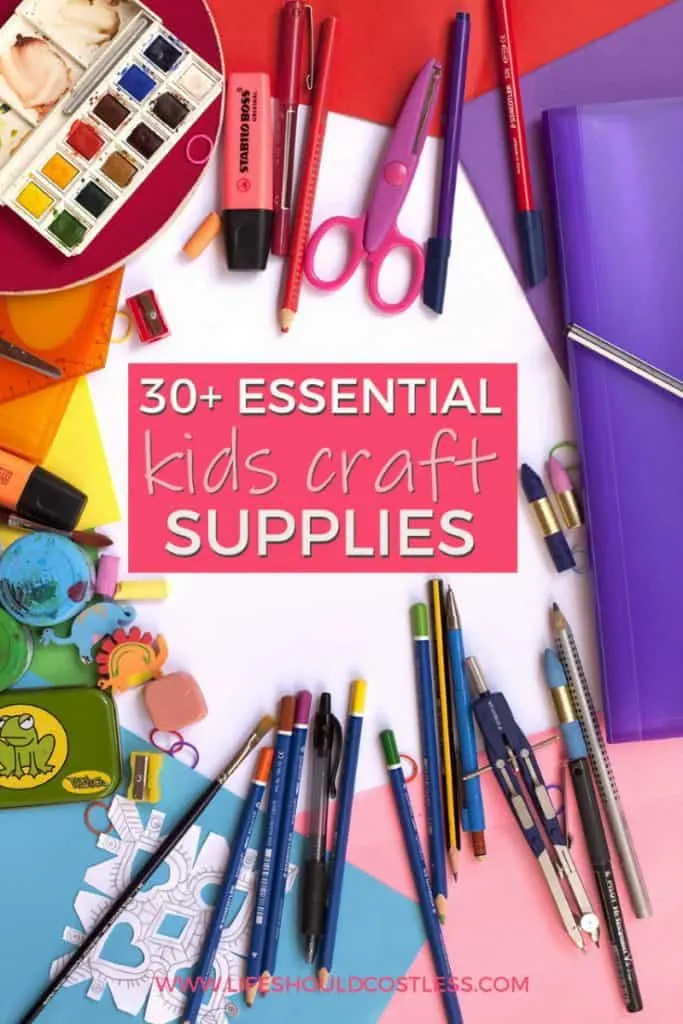 20 Kid's Craft Supplies You Should Always Have on Hand - Mom Saves