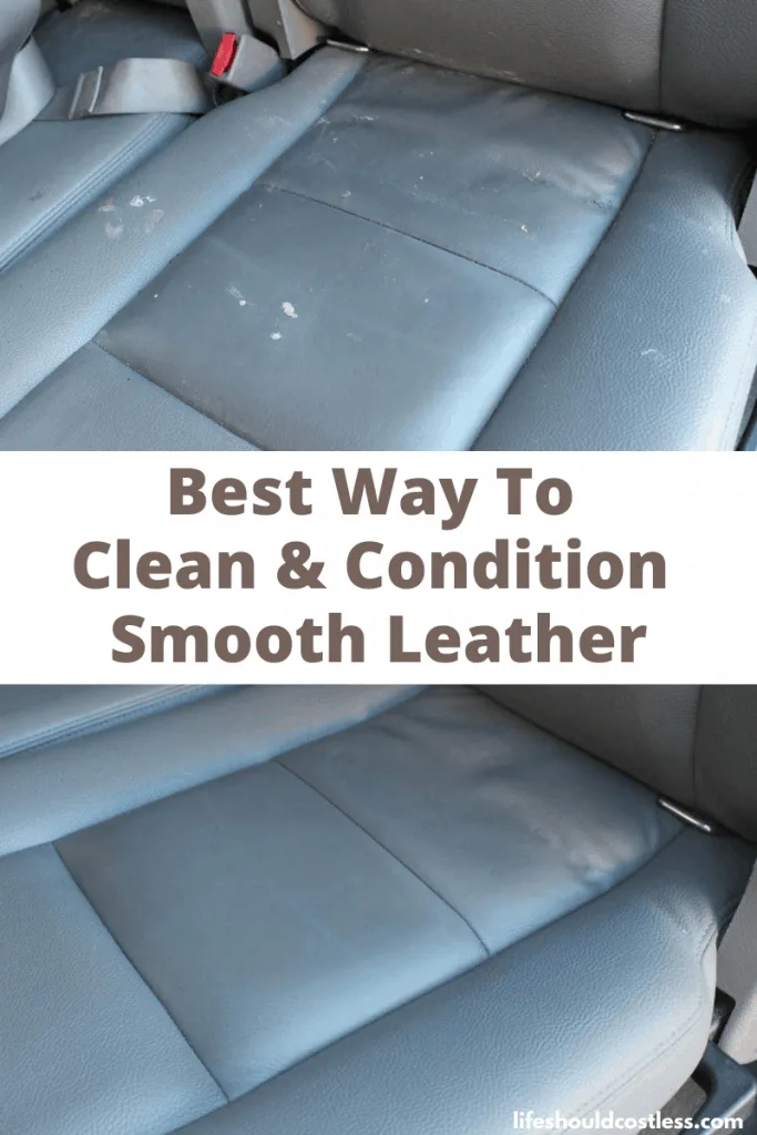 The best way to condition and clean smooth leather