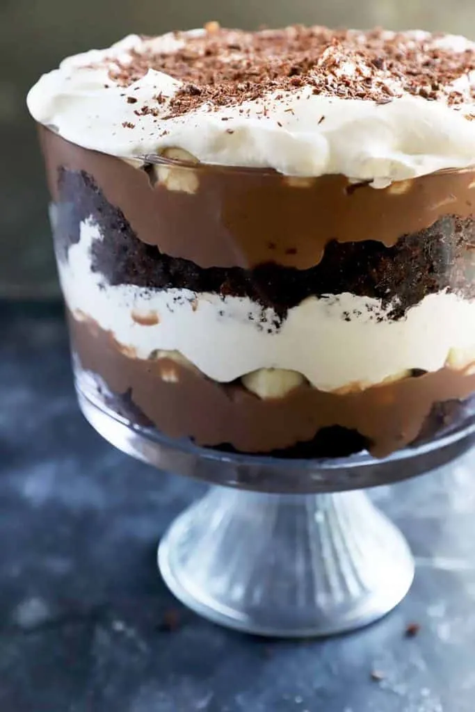 Chocolate Banana Cream Trifle Recipe