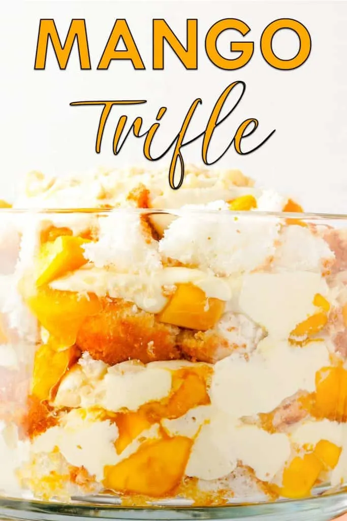 Mangle trifle cake recipe