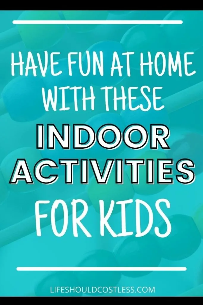 what to do to keep kids busy when bored.