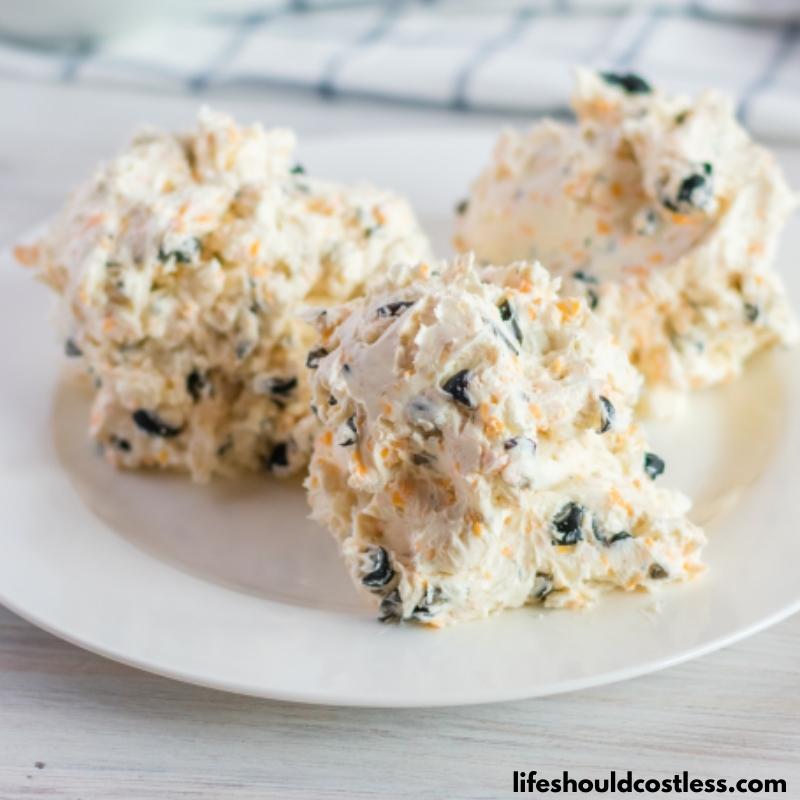 olive cheese ball recipe, olive cheese balls