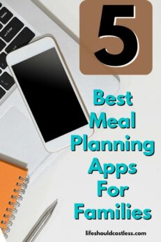 best family meal planning app