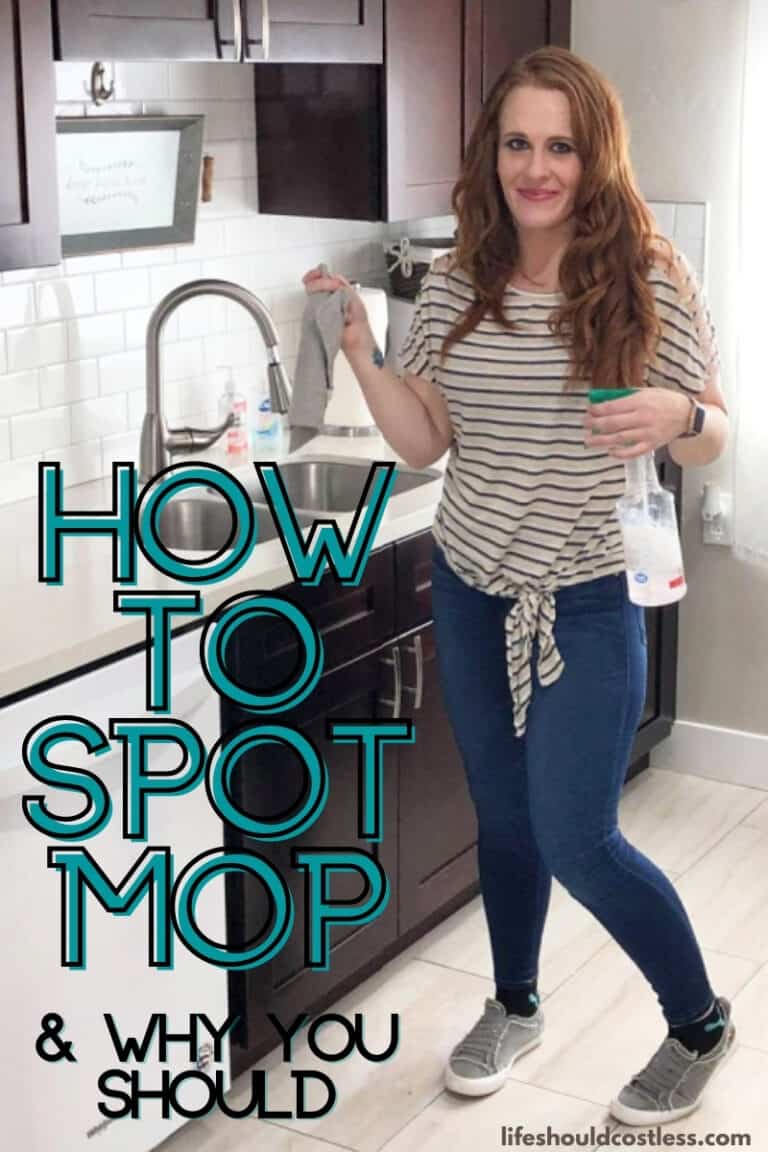 What Is Spot Mopping And How To Do It (video) Life Should Cost Less