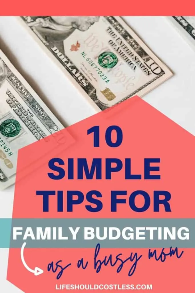 Ideas on how to get better at family budgeting.