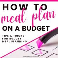what is meal planning?