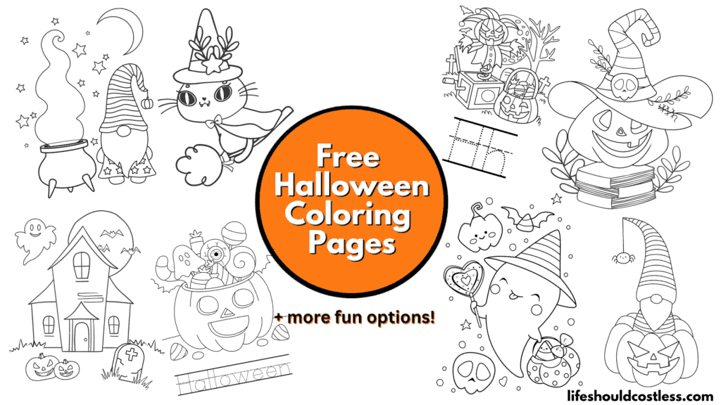 Coloring pages of Halloween