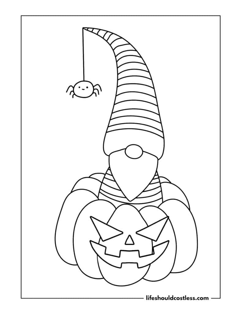 Free Halloween Color Pages