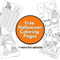 Free printable coloring pages halloween