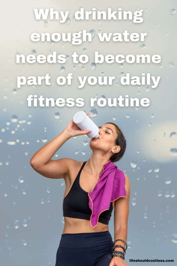 drinking water for fitness to lose and maintain weight. best tips and tricks to get in the habit.