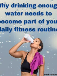 How much water do you have to drink to lose weight? This is what one blogger shared after losing over 100 lbs and having had four babies. lifeshouldcostless.com