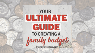 how to create a family budget