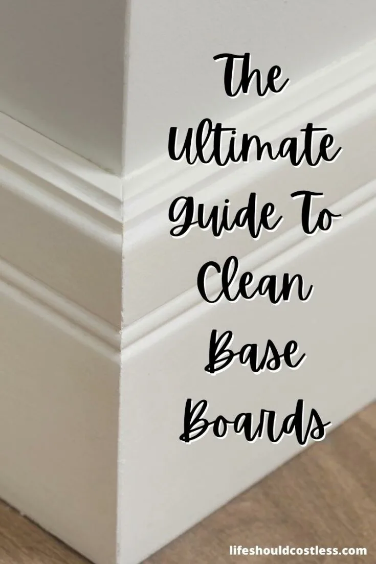 How to Clean Baseboards - The Happy Housewife™ :: Home Management