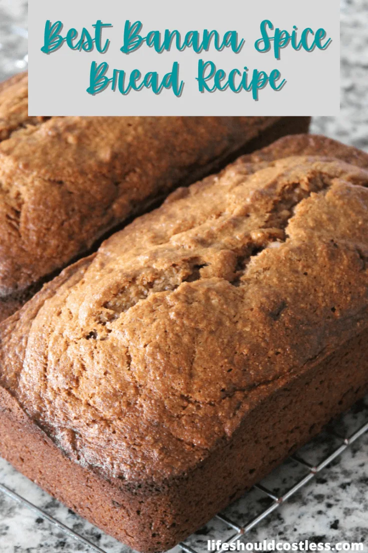 Banana Spice Bread Recipe