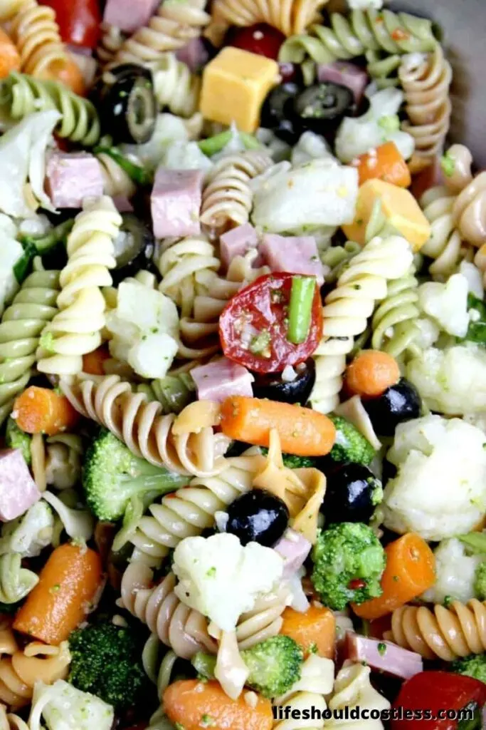 Best basic italian pasta salad recipe.