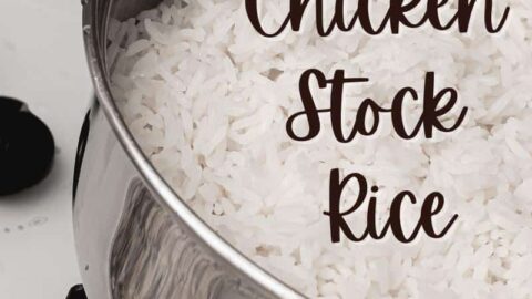 chicken broth rice recipe