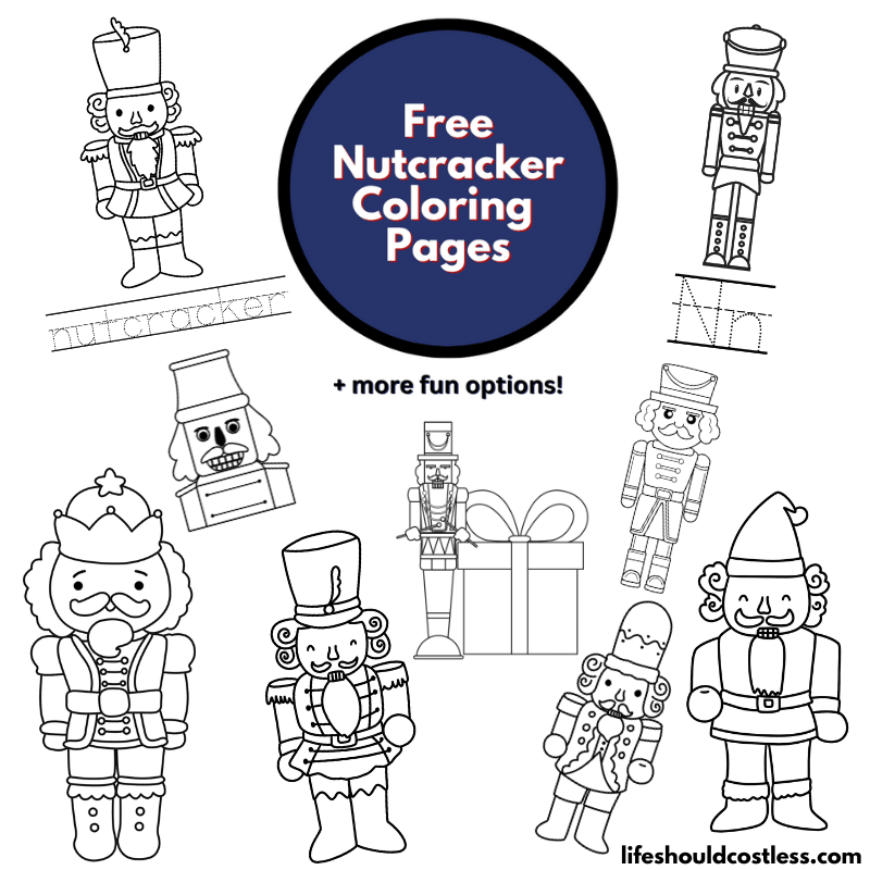 Nutcracker printables