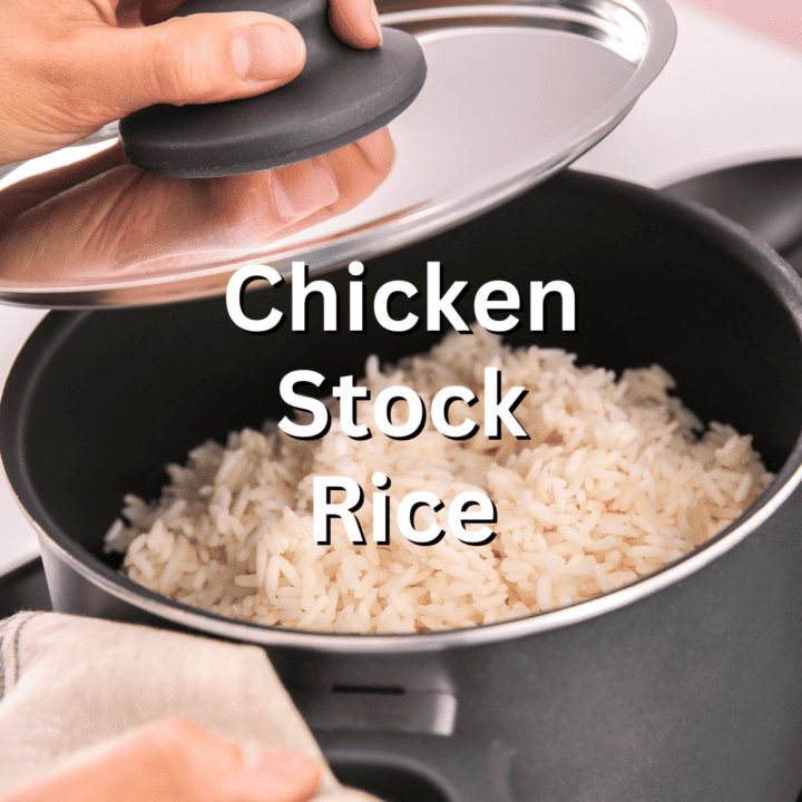 chicken stock rice