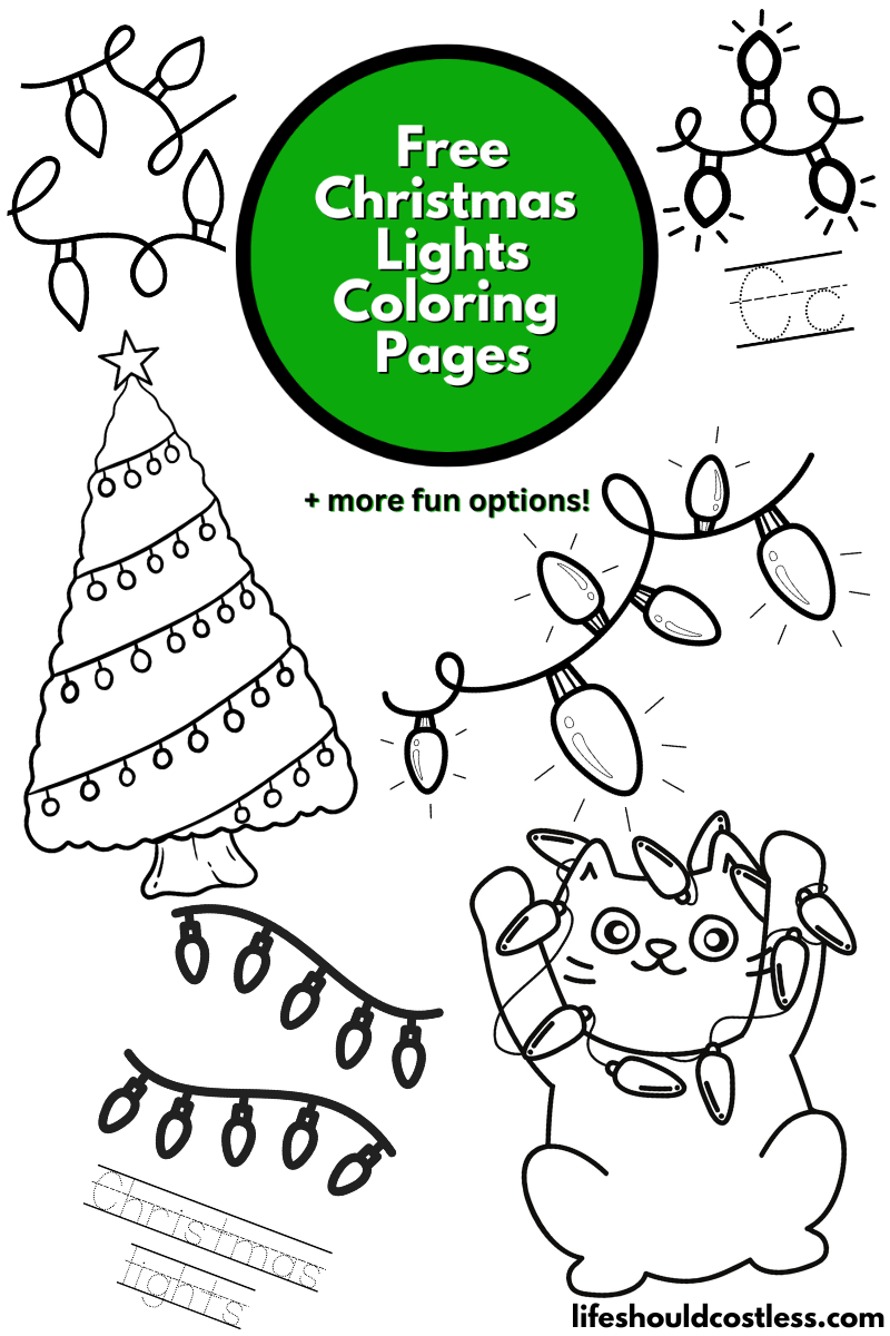 Christmas Dot Painting {Free Printables} - The Resourceful Mama