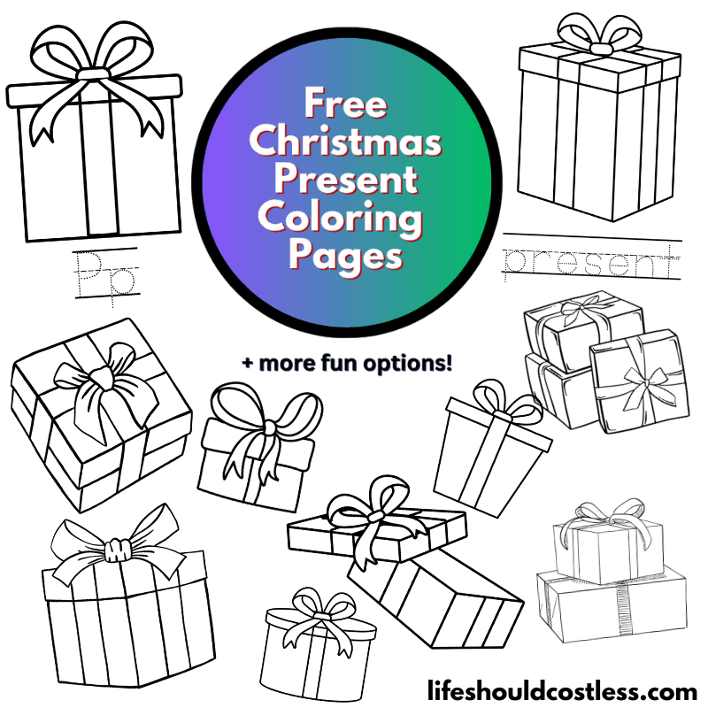 printable christmas presents