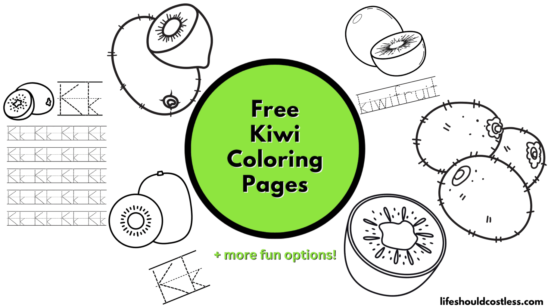 FREE COLORING PAGES Archives - Life Should Cost Less