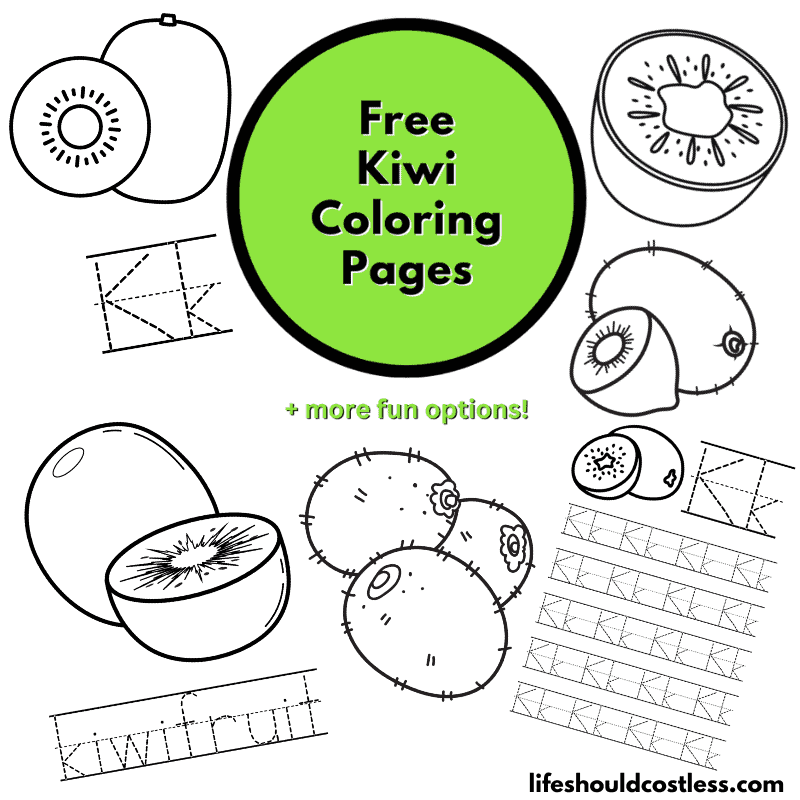 kiwi printable