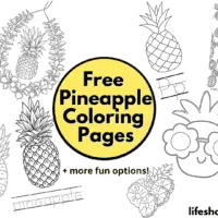 Coloring Pages Of A Pineapple