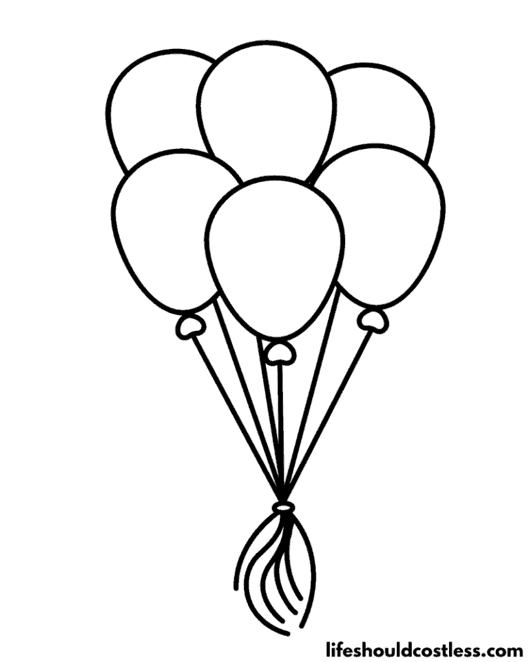 New Year Coloring Pages (free printable PDF templates) - Life Should ...