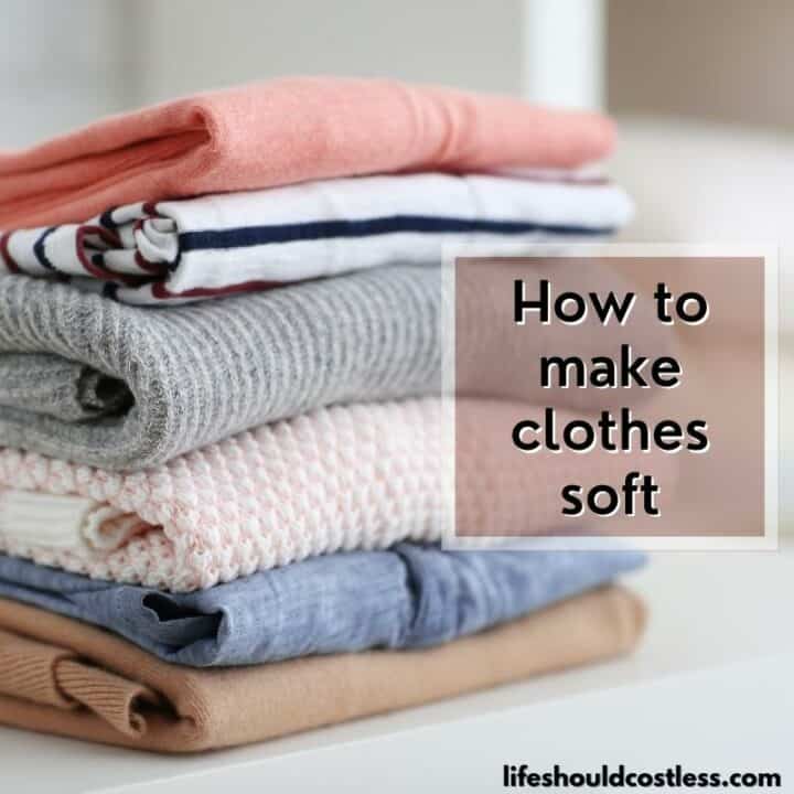 How to make t shirts softer