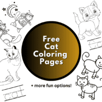cats to coloring pages
