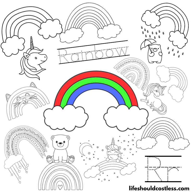 colorable rainbow