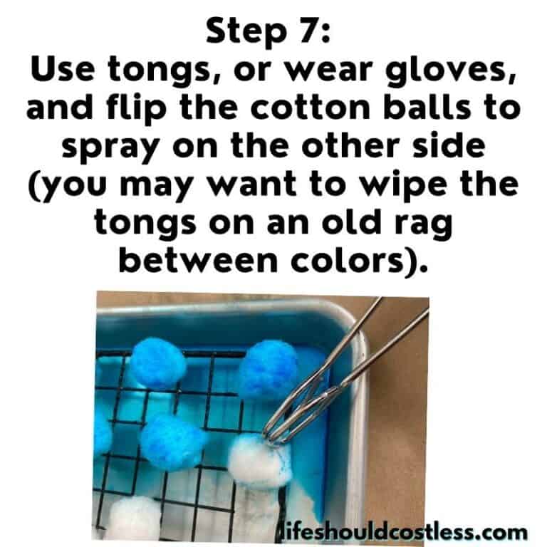 How To Dye Cotton Balls (Video) Life Should Cost Less