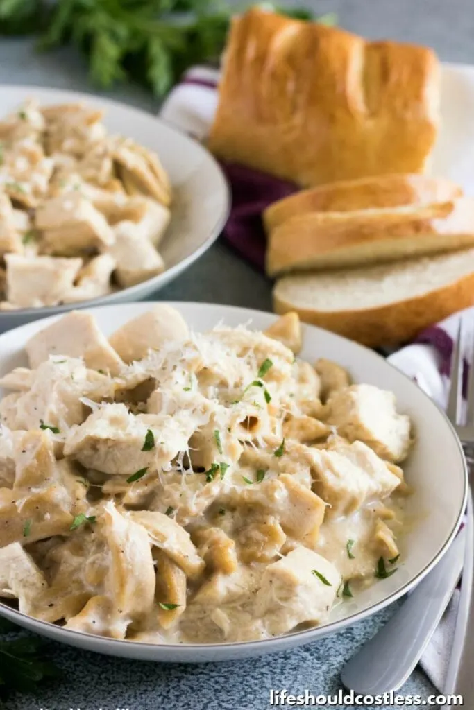 chicken alfredo recipe with jar sauce