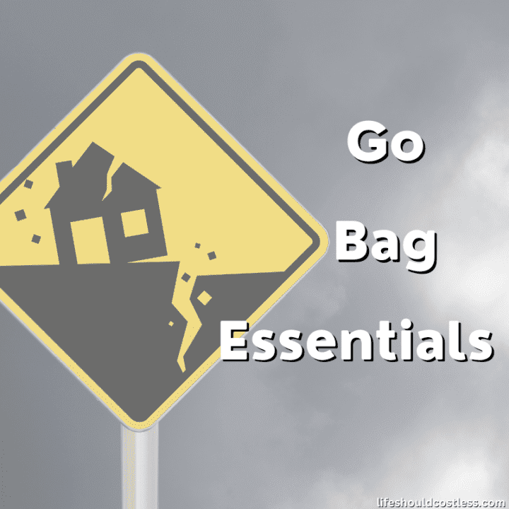 go bag checklist