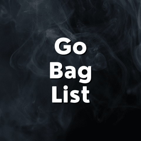 go bag list