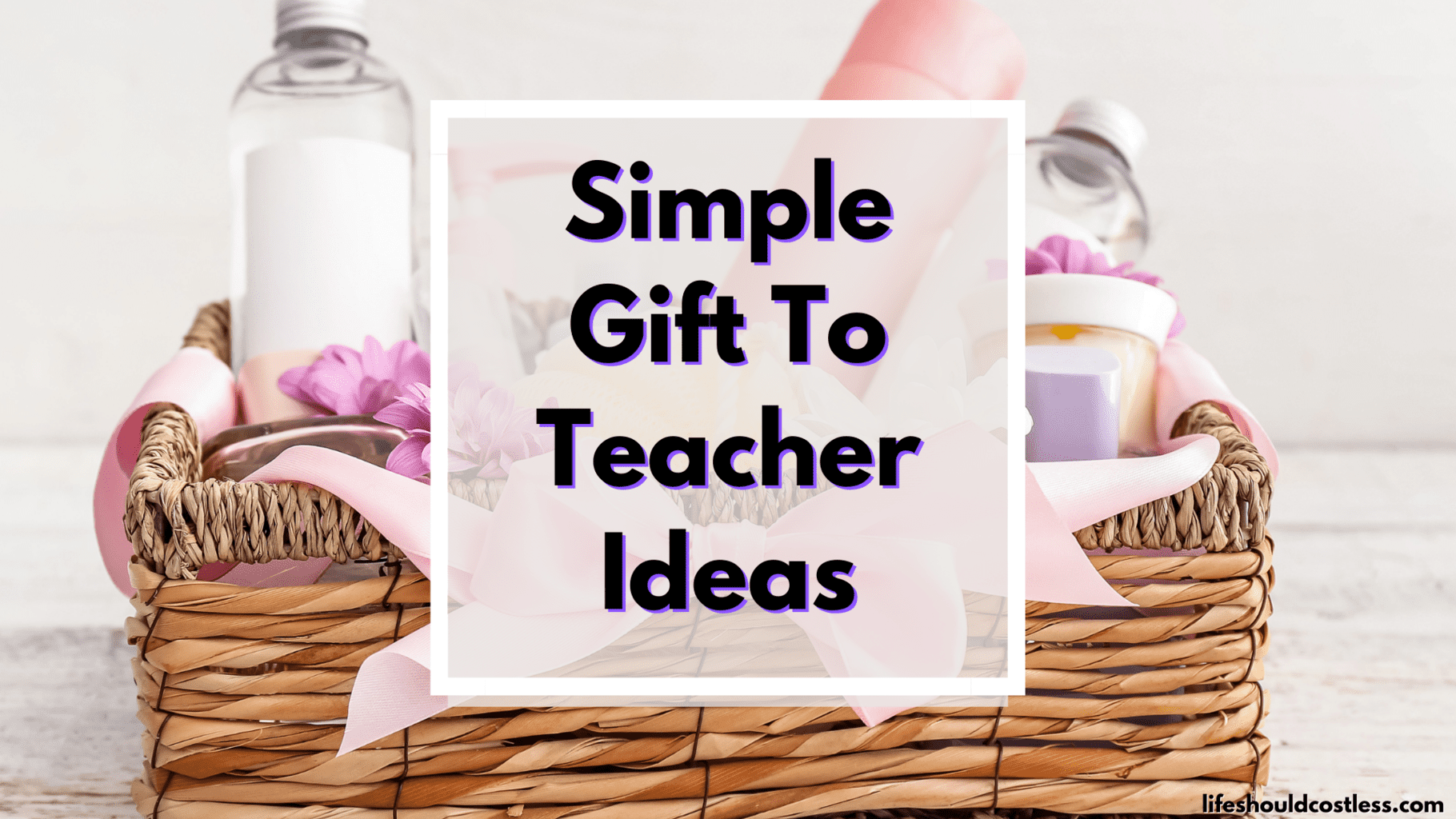 Gift Guides: 16 Unique End Of Year Teacher Gifts - Healthy By Heather Brown