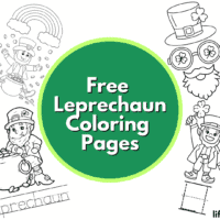 Leprechaun coloring pages