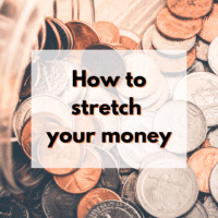 stretching money