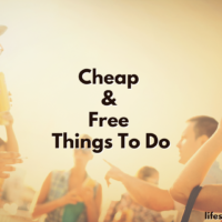 Cheap And Free Things To Do