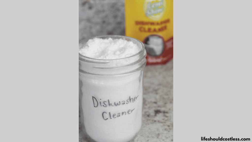 lemishine dishwasher cleaner recipe
