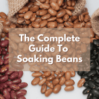 The complete guide to soaking beans