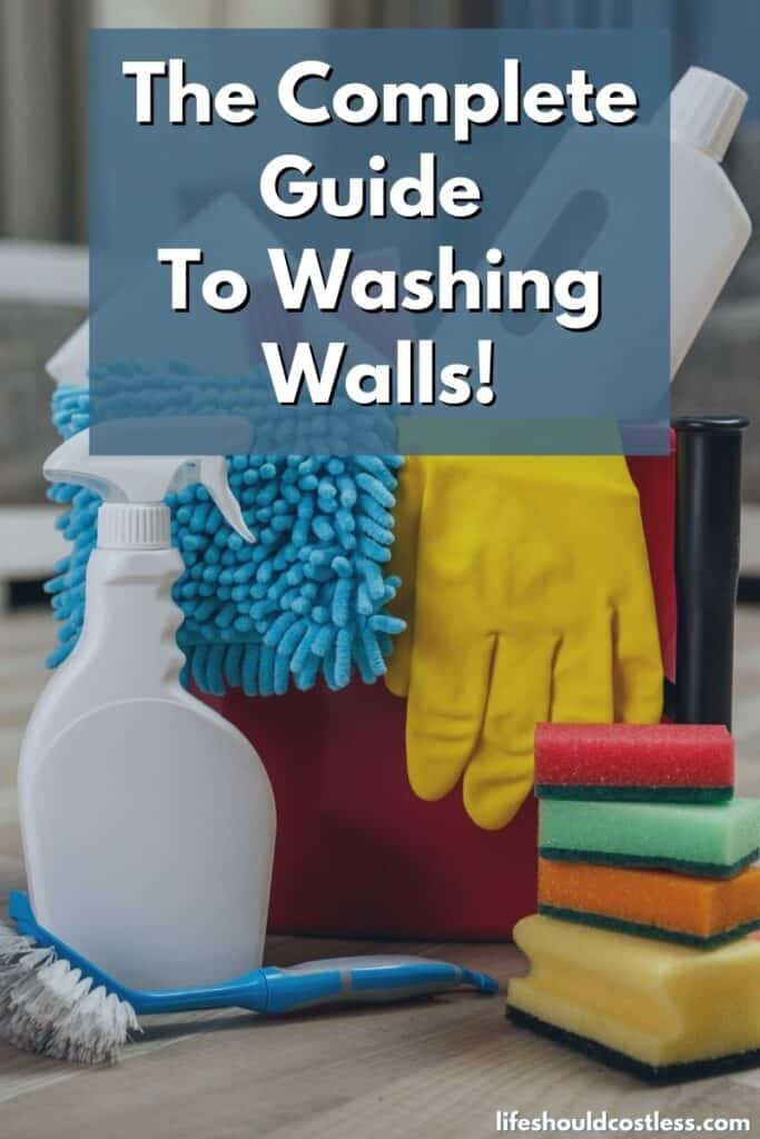 The complete guide to washing walls