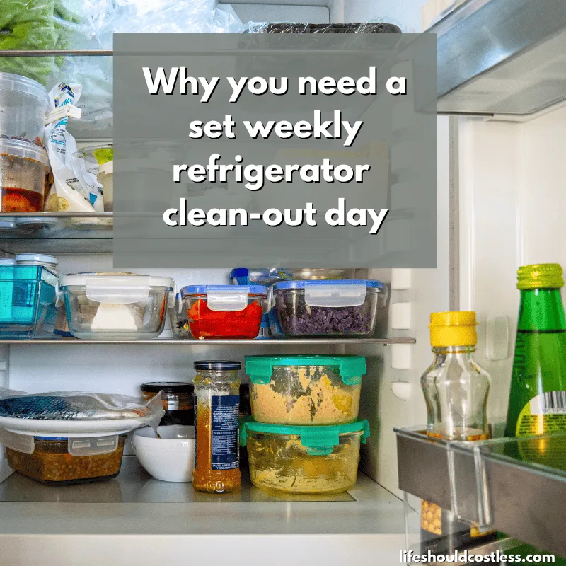 Reduce food waste with weekly fridge cleaning (1)