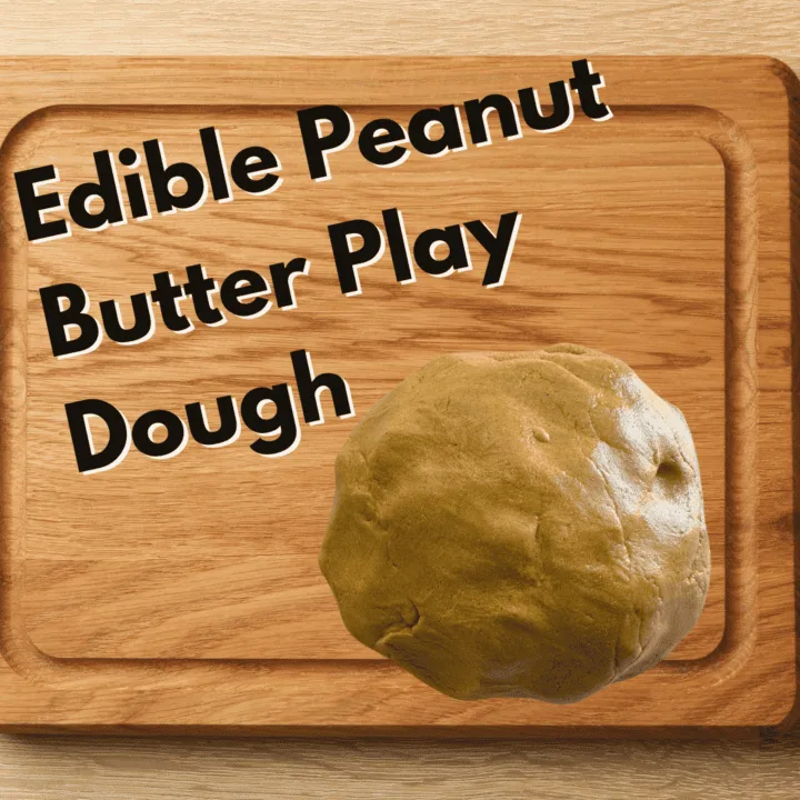 homemade edible peanut butter play dough recipe